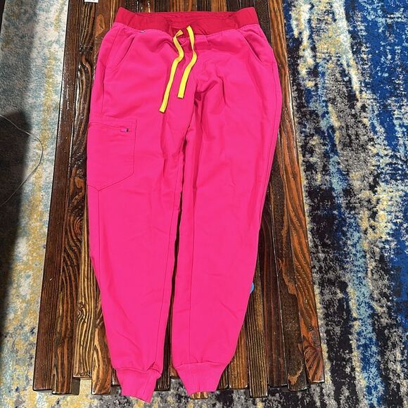 Figs Hot Pink Zamora Joggers S - Picture 7 of 9
